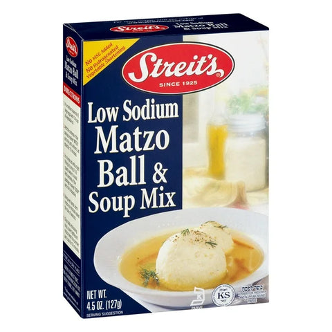 Streit’s - Low sodium Matzo Ball & Soup Mix KFP