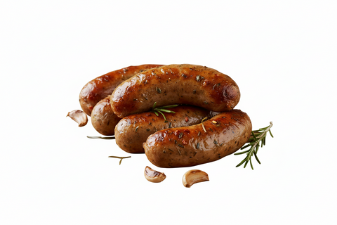 Beef roasted garlic sausage 