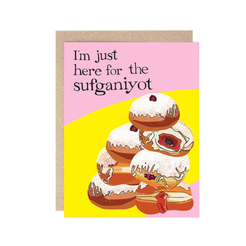 Sufganiyot Hanukkah Card