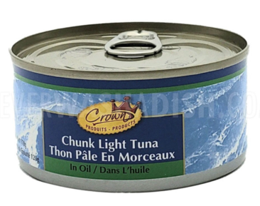 Crown Chunk Light Tuna in Oil