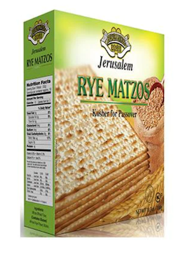 Jerusalem - Rye Matzos KFP