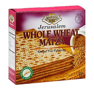 Jerusalem - Whole Wheat Matza KFP