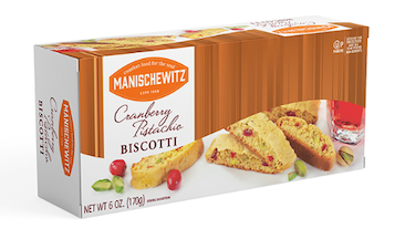 Manischewitz - Biscotti Cranberry Pistachio (GF) KFP