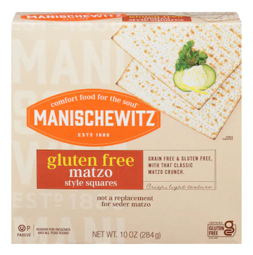 Manischewitz - Matzo Squares Gluten-Free KPY