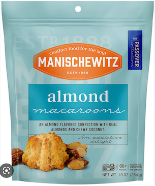 Manischewitz - Macaroons Almond KFP (10z)