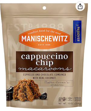 Manischewitz - Macaroons Cappucino Chip KFP 12 x 283g