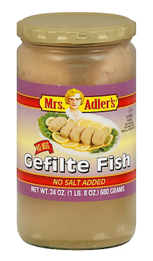 Mrs Adler - Gefilte Fish No Salt KPY