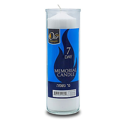 Ohr Zion 7day Memorial Candle