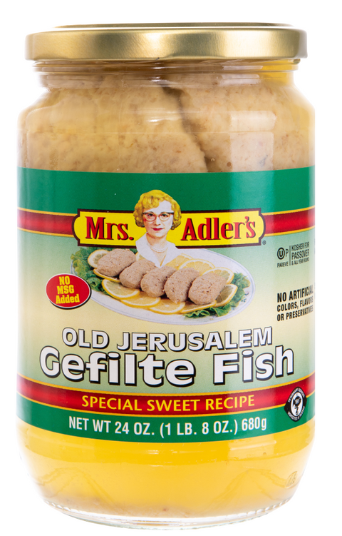 Mrs Adler - Old Jerusalem Gefilte Fish KPY