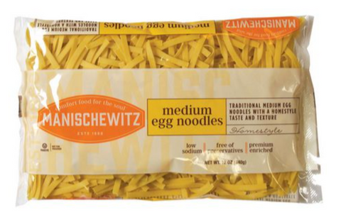 Manischewitz Egg Noodles Medium