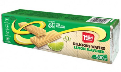 Man Wafers - Lemon Flavored