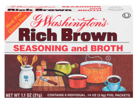 Washington's Rich Brown Seasoning and Broth