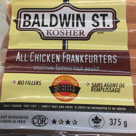 Baldwin St. - All Chicken Frankfurters